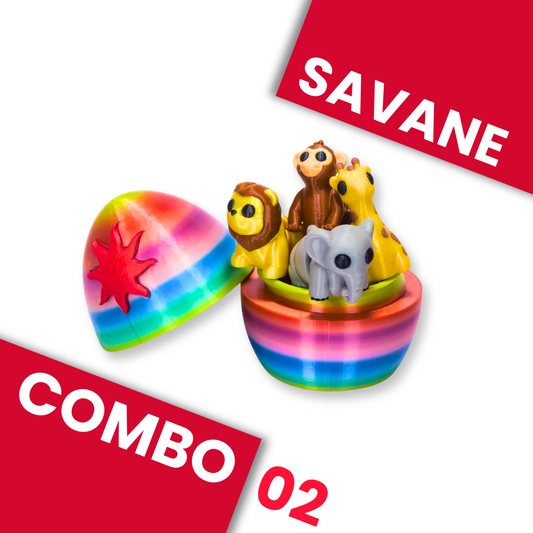 Mini's - Combo 02 - Savane