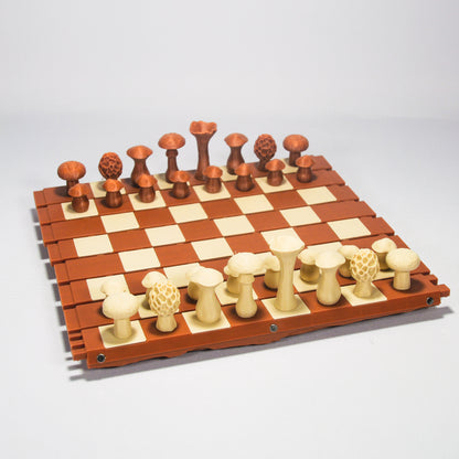 Echiquier - Edition Nature (jeu de dames inclus)
