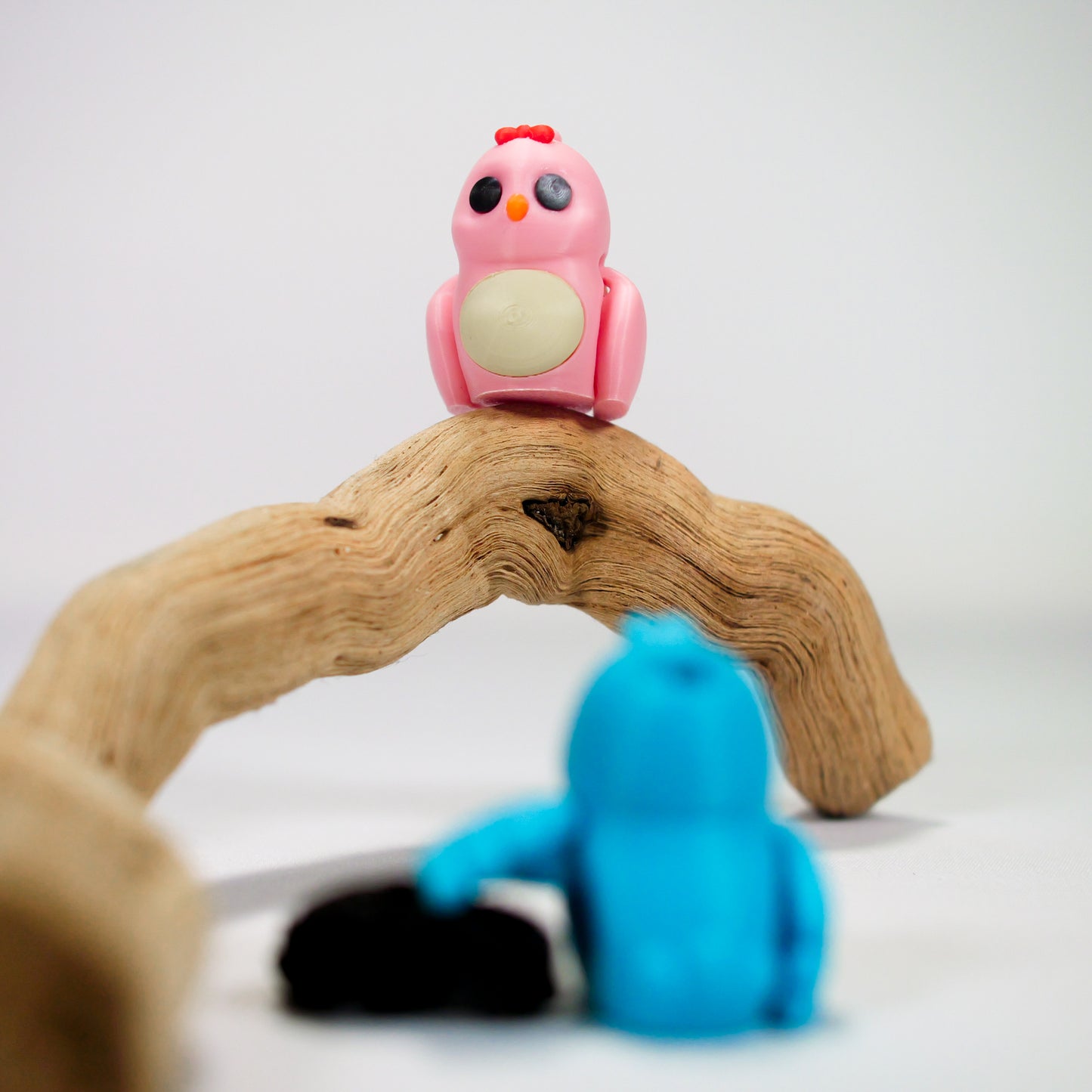 Duo d'oiseaux porte-clés "Amour ailé" 💕